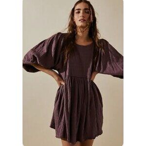 Free People Beach Get Obsessed Babydoll Dress by Free People, Sz S